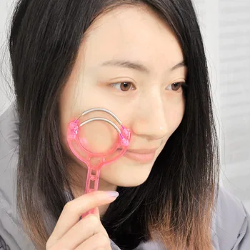 1 ШТ. Ручной двухпружинный роликовый эпилятор для удаления волос на лице, Нитевидный инструмент для удаления волос на лице, Разные цвета