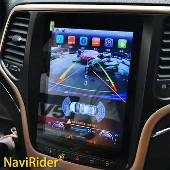 NAVIRIDER Android 13 Экранный Автомобильный Видеоплеер Радио Для Jeep Grand Cherokee 2014 2015 2016 Автомобильный Стерео Интеллектуальный GPS Навигатор