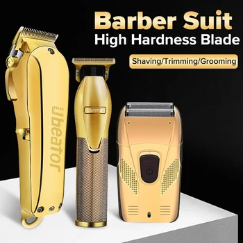 Ubeator gold suit 3 в 1 машинка для стрижки волос, триммер для волос, Электрическая Машинка Для Стрижки Волос, Перезаряжаемая Новая Мужская Бритва, Триммер Для Мужчин