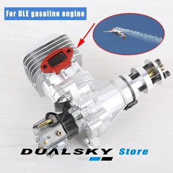 Бензиновый двигатель DLE, универсальная выхлопная труба, детали для модификации дыма, модифицированный интерфейс / генератор дыма / Дымоотсос
