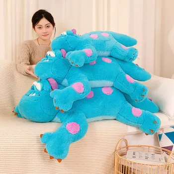 Большие мягкие игрушки Джеймса П. Салливана Disney Monsters University Inc. Плюшевая кукла Каваи обнимает подушку с орнаментом из аниме