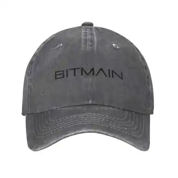 Джинсовая кепка с логотипом Bitmain высшего качества, бейсбольная кепка, Вязаная шапка