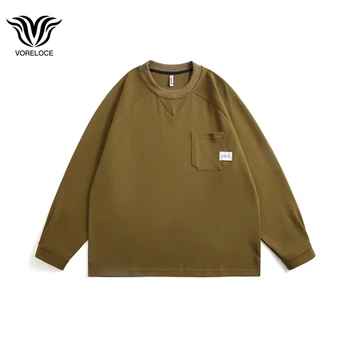 осень 2022, новый бренд ins, мужские и женские пуловеры с круглым вырезом на хай-стрит, свободные толстовки, японский оригинальный повседневный свитер y2k