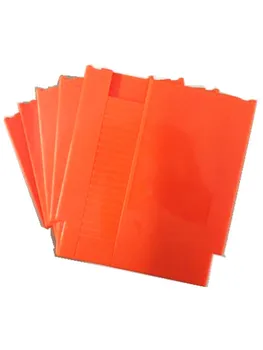 Пластиковый корпус Для Замены Игрового Картриджа Оранжевого цвета с 72 Контактами Для NES