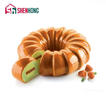 Формы для муссовых тортов SHENHONG, круглые полые формы для тортов, силиконовые инструменты для выпечки десертов, кондитерские формы для выпечки, кухонные принадлежности