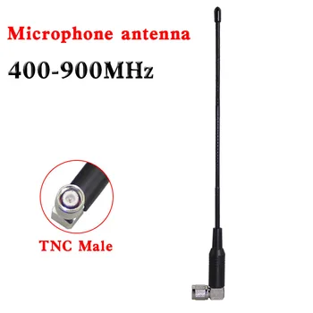 Цена по прейскуранту завода-изготовителя 1ШТ 400 ~ 900 МГц 10dbi мягкая штыревая антенна для беспроводного микрофона с разъемом TNC