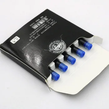 ШКОЛЬНАЯ форма для синей перьевой ручки с большим отверстием, чернильных картриджей, ручки