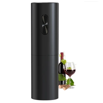 Электрическая Открывалка для вина, Открывалки для бутылок на батарейках, Многоразовый Винный Штопор для кухни, домашнего бара