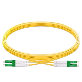 10 шт./лот 1,5 метра Оптоволоконного патч-корда LC/APC - LC / APC, FTTH, Дуплексного однорежимного кабеля, Длина или другой разъем могут быть настроены индивидуально