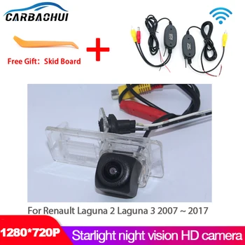 HD CCD Широкоугольная Камера Ночного Видения Заднего Вида Камера Заднего Вида Автомобильная Резервная Камера Для Renault Laguna 2 Laguna 3 2007 ~ 2017