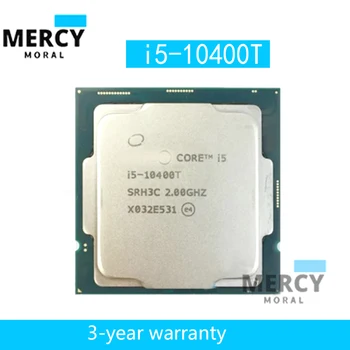 i5 10400T Intel Core Для I5-10400T i510400T 2,0 ГГц шестиядерный Двенадцатипоточный процессор L3 = 12 М 125 Вт LGA 1200 Гарантия качества
