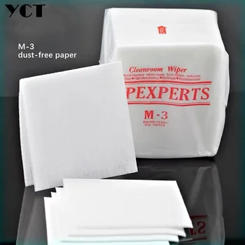 M3-ткань для протирания волоконно-оптического волокна без пыли, без пыли, ткань для чистки M3, бумага для линз, бесплатная доставка YCT