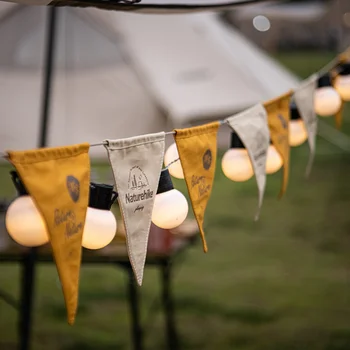 Naturehike Вымпел Camping Atmosphere Вымпел Camping Party Decoration Флаг команды на День рождения длиной около 6 метров