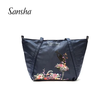 Sansha Высококачественная 8-литровая балетная сумка для танцев, спортивная сумка для покупок в танцевальном зале для женщин и девочек 92AH0008P