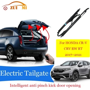 Автомобильный подъемник багажника с электроприводом, стойка крышки багажника, автоматический привод задней двери для HONDA CR-V CRV RW RT 2017 ~ 2021