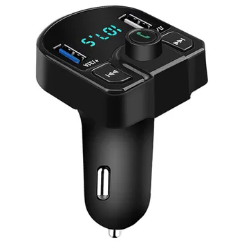 Быстрая зарядка SD USB Автомобильный Mp3-плеер Беспроводной Автомобильный Mp3-плеер с двумя USB-автомобильными FM-передатчиками