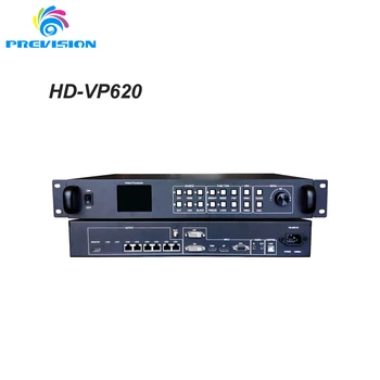 Видеопроцессор HDHUI HD-VP620 4k led видеостена шириной 8000 пикселей, высотой 3840 пикселей поддерживает входной видеосигнал 4K