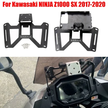 Для Kawasaki NINJA Z1000 SX 2017-2020 GPS смартфон Навигационное крепление Монтажный кронштейн Держатель адаптера