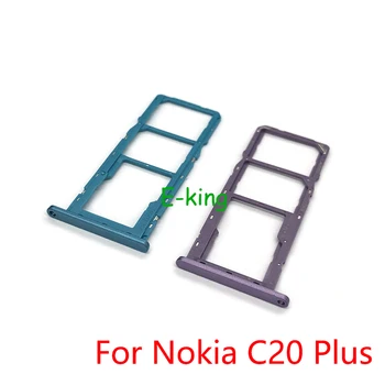 Для Nokia C20 C21 Plus Держатель лотка для SIM-карт Адаптер для слота для карт памяти