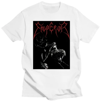 Мужская футболка Emperor Rider 2005 с коротким рукавом, распродажа тура рок-группы, футболка с черным металлическим дизайном, крутые топы