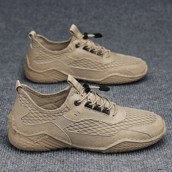 Новые удобные дышащие кроссовки для бега с легким дорожным покрытием, сетчатые кроссовки для бега