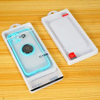 Оптовая продажа, 4 стиля, Блистерная Пластиковая прозрачная розничная упаковка из ПВХ, упаковочная коробка для телефона, прозрачный чехол для мобильного телефона с диагональю 4,7 ~ 6,5 дюймов