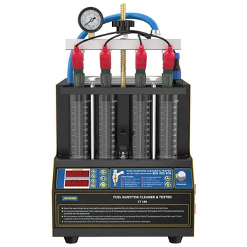 Официальный ультразвуковой автоматический тестер для очистки топливных форсунок AUTOOL CT160 Машина для очистки ультразвукового тестера форсунок