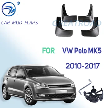 Передние И Задние Брызговики для Volkswagen VW Polo MK5 6R 6C 2010-2017 Брызговики На Крыло Брызговик Автомобильные Аксессуары