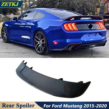 Полностью Углепластиковый Задний Спойлер Автомобиля Крыло Багажника На Крыше Задние Большие Спойлеры Четыре Фута Для Ford Mustang 2015-2020 Тюнинг Автомобиля Модифицированный