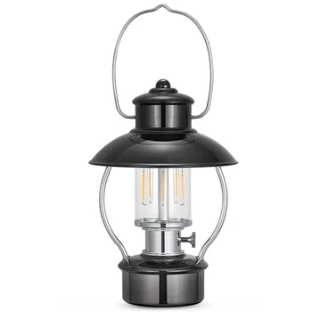 Ручной фонарь Naturehike 3,6 Вт в стиле ретро, портативная лампа для освещения кемпинга, водонепроницаемая многоцелевая светодиодная лампа IPX4, уличные фонари для палатки